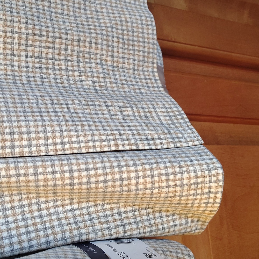 NWT Tommy Hilfiger Conrad Tan/Grey Sport Coat 44REG Flex - Picture 10 of 14